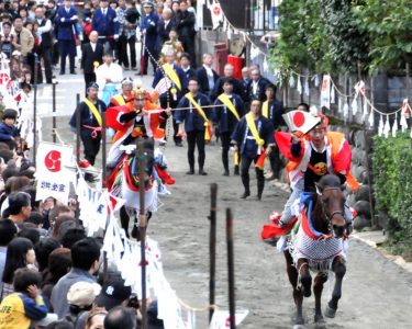 「室生神社の流鏑馬」でクラウドファンディングを実施